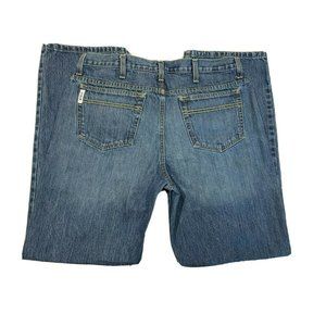 Cinch Jeans Straight Leg Blue Denim 100% Cotton Size 35x32 Mens